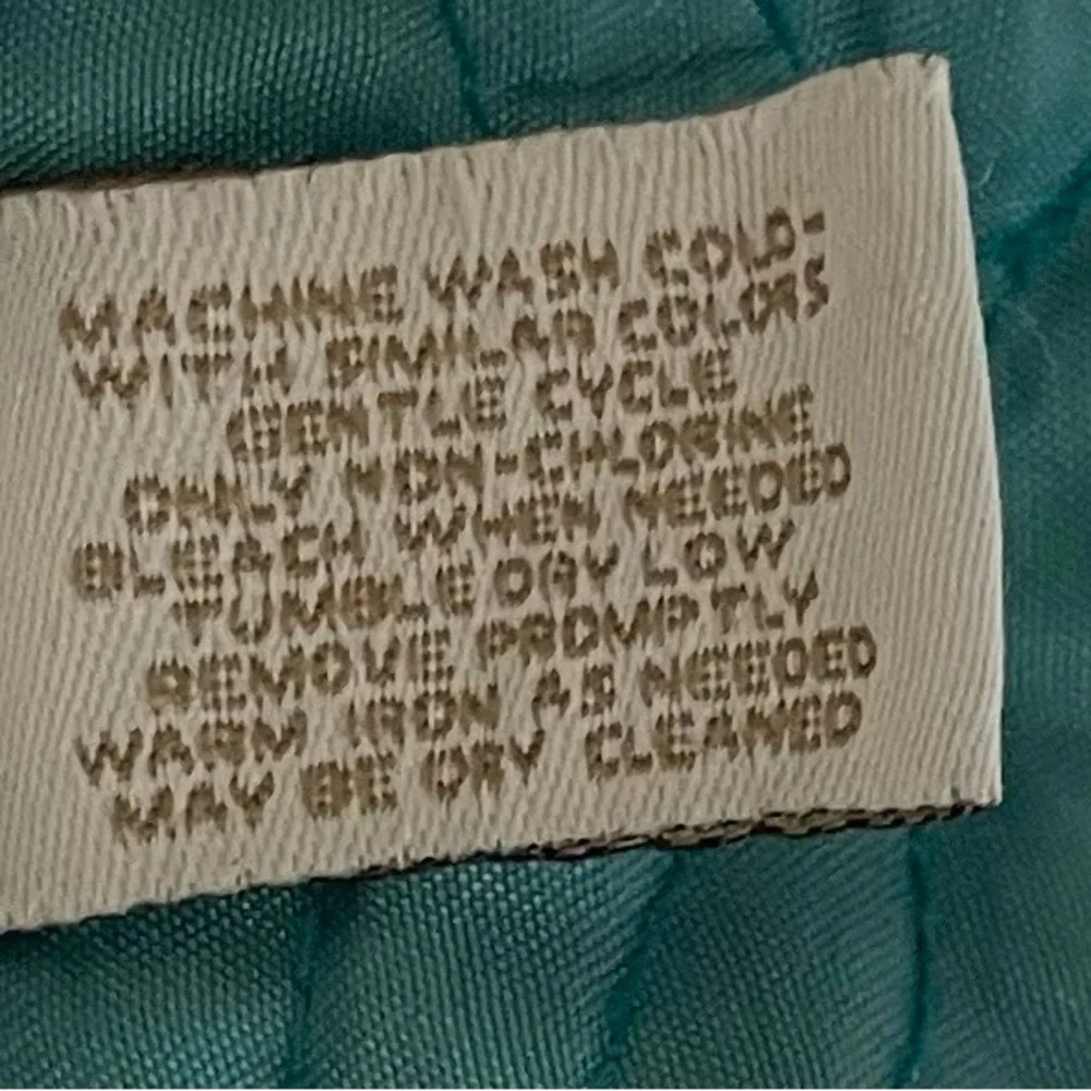 Chico's Teal Quilted Vest